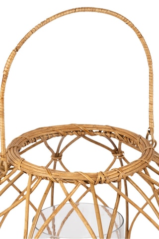 Lanterne en rotin Aria - 30 cm - Naturel