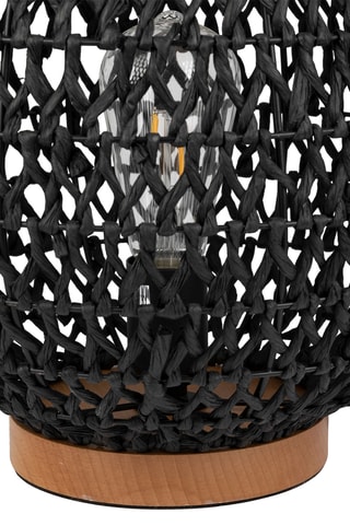 Lampe de table Calyp - Noir - 40 W