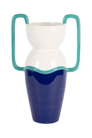 Vase Greeka - 33 cm - Indigo