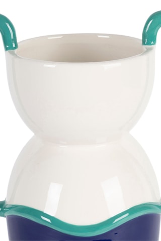 Vase Greeka - 33 cm - Indigo