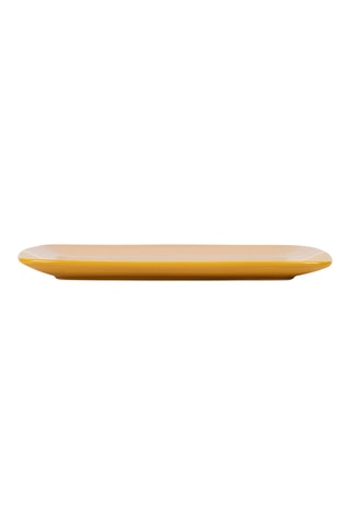 2 plats de service en porcelaine Funky - 28 x 18 cm