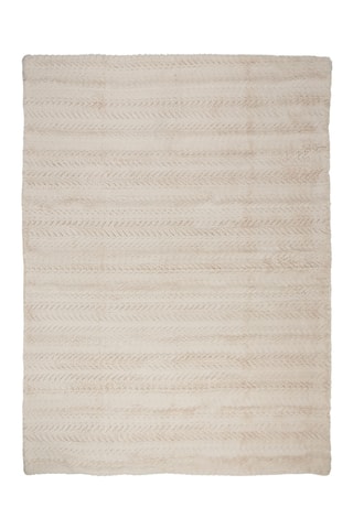 Plaid Solène - Ecru - 170 x 130 cm