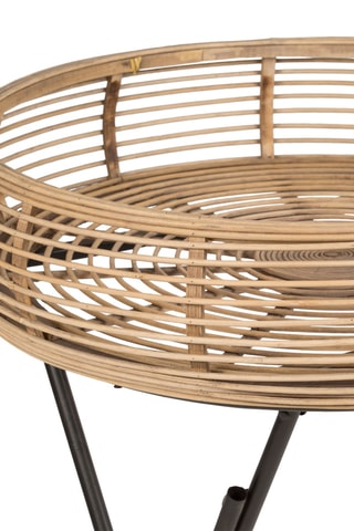 Table d’appoint Bambou - 52 x 68 cm