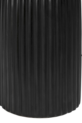 Lampe en céramique Minimal - Noir et écru - 40 W