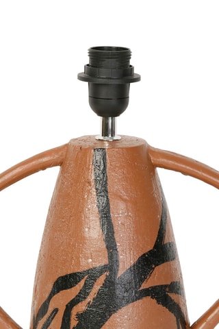 Pied de lampe Eterra - Saumon - 40 W