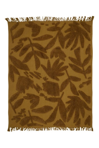Plaid Solor - Moutarde - 170 x 130 cm