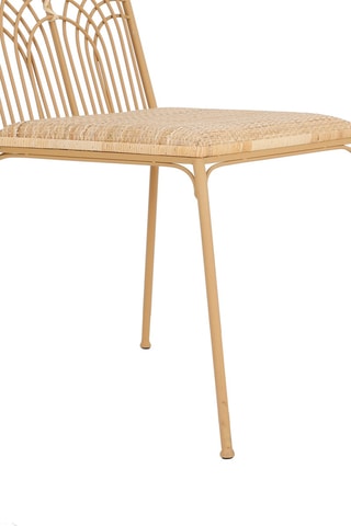 Chaise en rotin Element - 48 x 53 x 86 cm