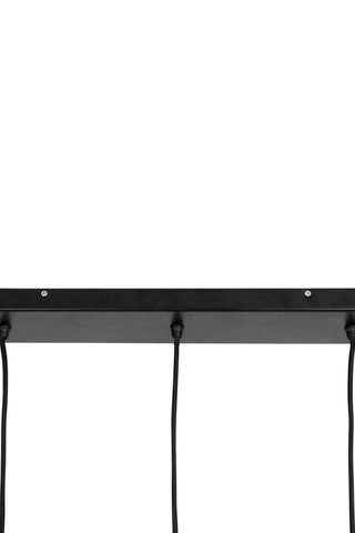 Suspension Korda - Beige et noir - 3 x 40 W