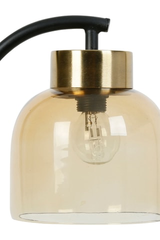 Lampe à poser Courba - Noir - 15 W
