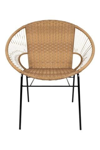 Fauteuil Malaya - Beige