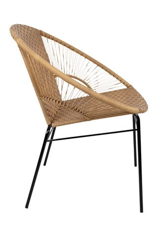 Fauteuil Malaya - Beige
