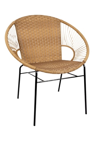 Fauteuil Malaya - Beige