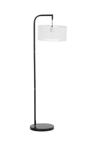 Lampadaire Korda - Noir et blanc - 60 W