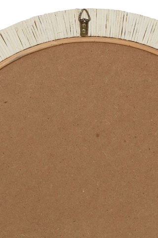 Miroir en rotin - 60 cm - Naturel