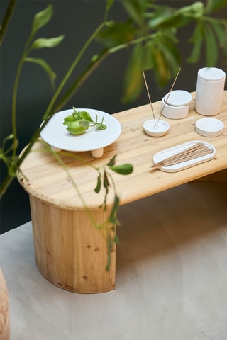 Table basse en sapin Citra - 113 x 51 x 45 cm