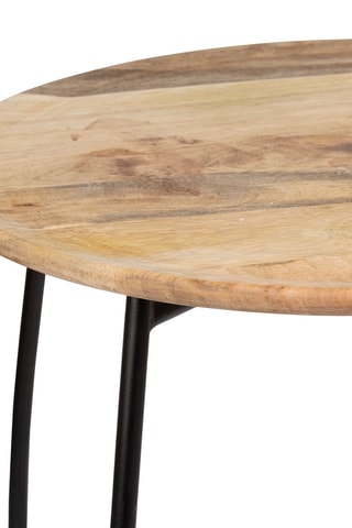 2 tables d'appoints Hervea - 48 x 54 cm et 42 x 44 cm 