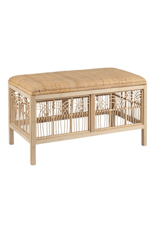 Banc en rotin Element - 81 x 43 x 45 cm