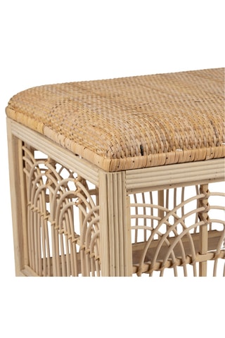 Banc en rotin Element - 81 x 43 x 45 cm