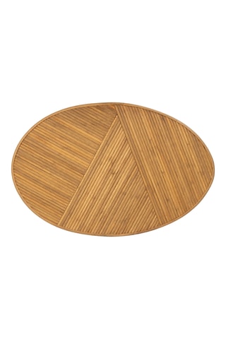 2 tables basses en bambou Saori - 76 x 50 x 42/55 x 33 x 38 cm