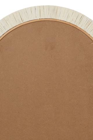 Miroir en rotin - 60,5 x 90,5 cm - Naturel