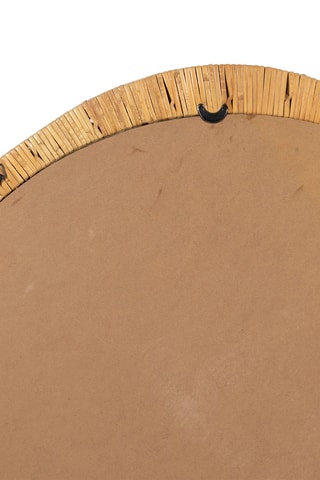 Miroir en rotin - 87 cm - Naturel