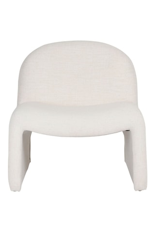 Fauteuil Minimal - Ecru chiné - En polyester
