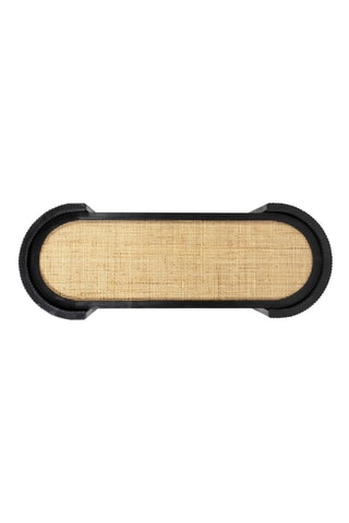 Console en rotin et bambou Saori - 94 x 35 x 75 cm