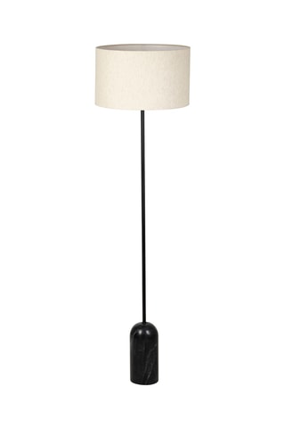 Lampadaire Organic - Noir et blanc - 25 W