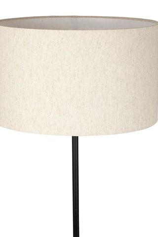 Lampadaire Organic - Noir et blanc - 25 W