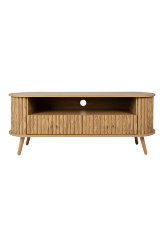Meuble TV 2 tiroirs Saori - 130 x 49 x 40 cm