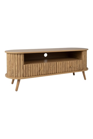 Meuble TV 2 tiroirs Saori - 130 x 49 x 40 cm