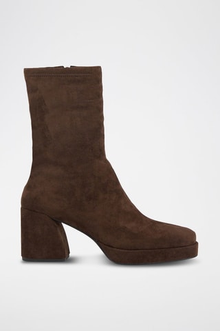 Bottines Marron