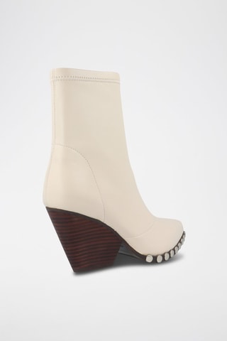 Enkellaarzen  
Beige