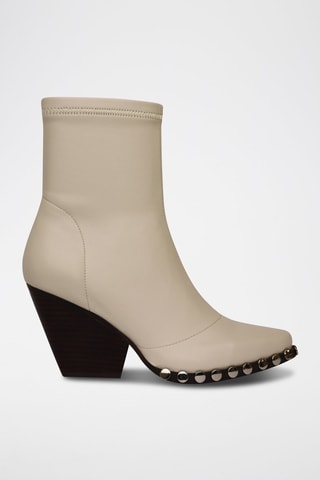 Enkellaarzen  
Beige