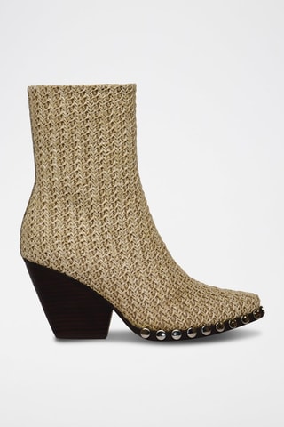 Enkellaarzen  
Beige