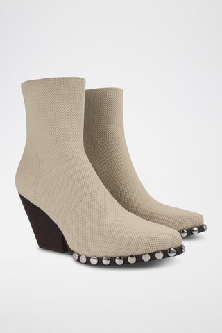 Enkellaarzen   Beige