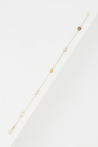 Pulseira Alix 
Ouro amarelo e topázios