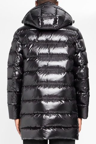 Manteau à capuche Noir