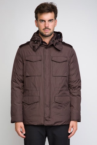 Veste à capuche - Marron