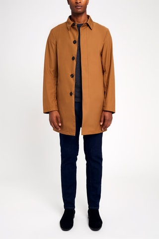 Veste longue Camel