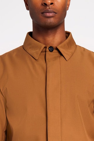 Veste longue Camel