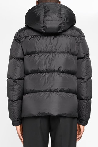 Doudoune à capuche Noir