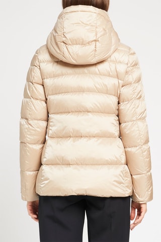 Doudoune à capuche Beige