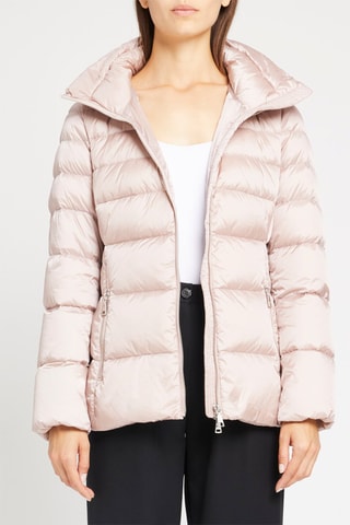 Doudoune à capuche Rose pâle