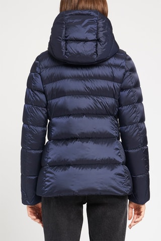 Doudoune à capuche Bleu nuit