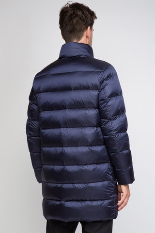 Doudoune longue - Bleu marine