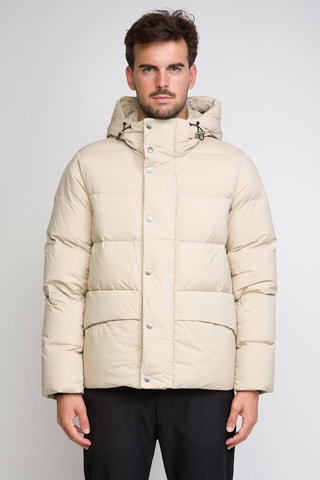 Doudoune à capuche - Beige
