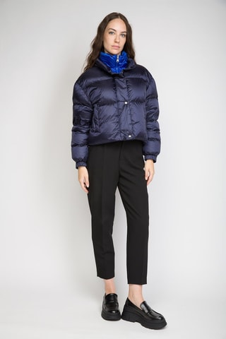 Gewatteerde Jas - Marineblauw