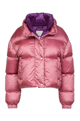 Gewatteerde Jas - Roze en Paars