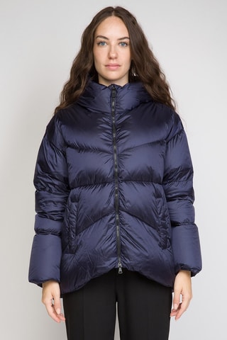 Doudoune à capuche - Bleu marine